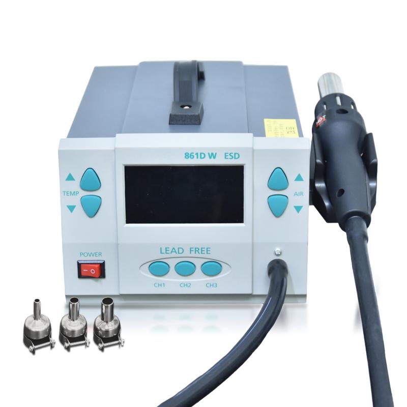 Hot Air Rework Station 861Dw - 861DW Hot Air Rework Station, Intelligent