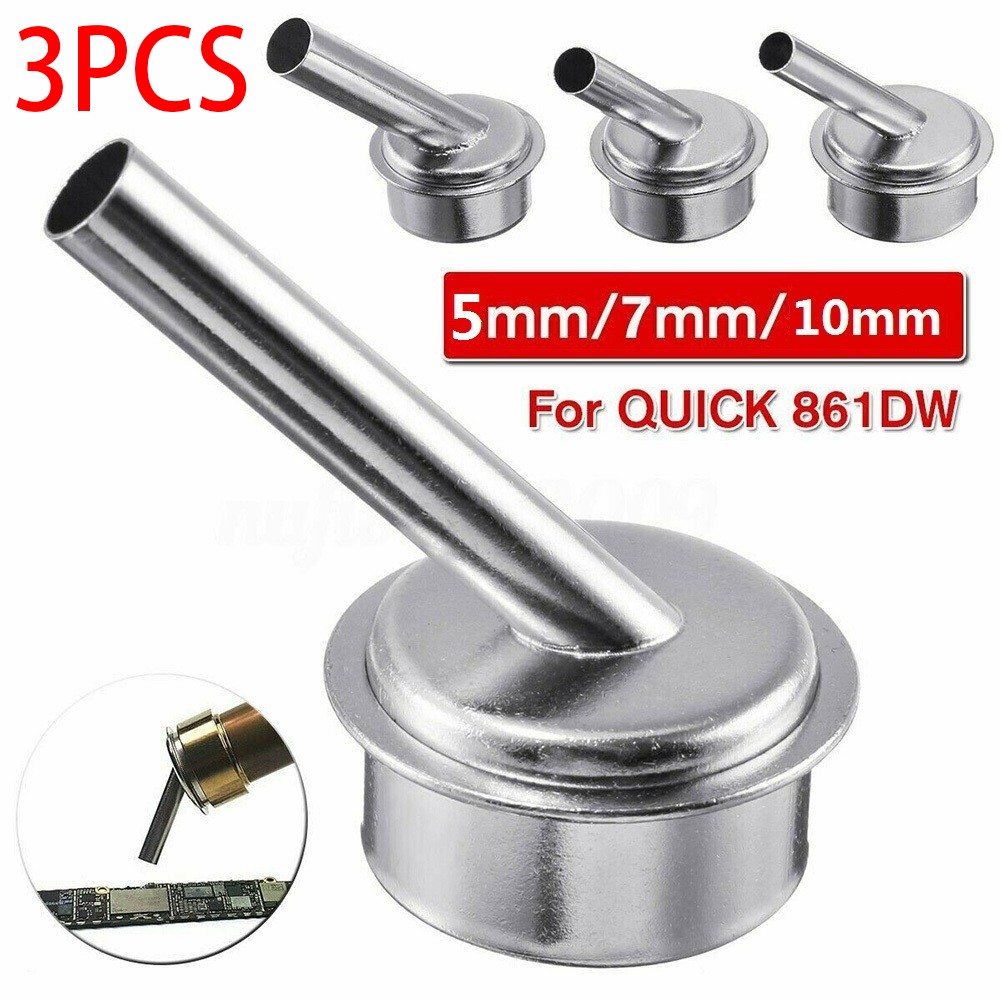 3Pcs 45 Degree Angle Nozzle Fo - Hot Air Rework Station 861Dw ulasan dan harga